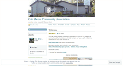 Desktop Screenshot of oakshorescommunity.wordpress.com