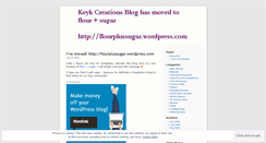 Desktop Screenshot of keykcreations.wordpress.com