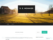 Tablet Screenshot of diannemonnier.wordpress.com