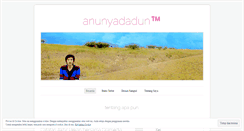 Desktop Screenshot of ininyadadun.wordpress.com