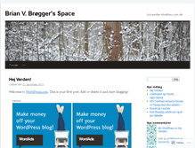 Tablet Screenshot of bvbroegger.wordpress.com