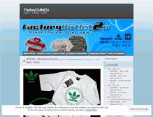 Tablet Screenshot of factoryoutlet2u.wordpress.com