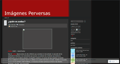 Desktop Screenshot of imagenesperversas.wordpress.com