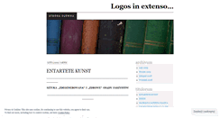 Desktop Screenshot of logosamicus.wordpress.com