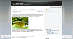 Desktop Screenshot of myexercisebytes.wordpress.com