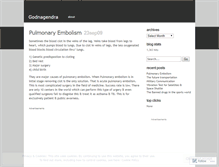 Tablet Screenshot of godnagendra.wordpress.com