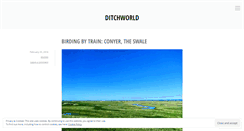 Desktop Screenshot of ditchworld.wordpress.com