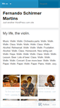 Mobile Screenshot of fmartins08.wordpress.com