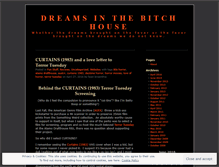 Tablet Screenshot of dreamsinthebitchhouse.wordpress.com