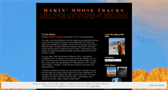 Desktop Screenshot of moosetracksca.wordpress.com