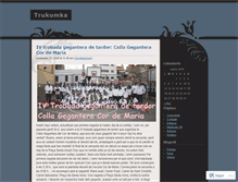 Tablet Screenshot of batutrukumka.wordpress.com