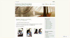 Desktop Screenshot of catalinacruzgalleries.wordpress.com