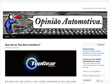 Tablet Screenshot of opiniaoautomotiva.wordpress.com