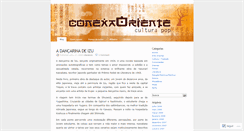 Desktop Screenshot of conexaooriente.wordpress.com