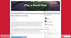 Desktop Screenshot of playahardnine.wordpress.com