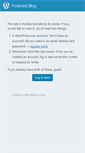 Mobile Screenshot of magentablade.wordpress.com