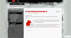 Desktop Screenshot of 9information.wordpress.com