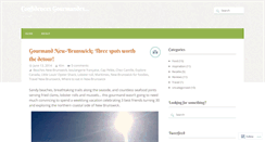 Desktop Screenshot of confidencesgourmandes.wordpress.com