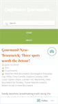 Mobile Screenshot of confidencesgourmandes.wordpress.com