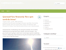 Tablet Screenshot of confidencesgourmandes.wordpress.com