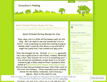 Tablet Screenshot of grouchow.wordpress.com
