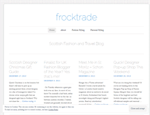 Tablet Screenshot of frocktrade.wordpress.com