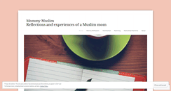 Desktop Screenshot of mommymuslim.wordpress.com