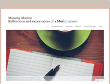 Tablet Screenshot of mommymuslim.wordpress.com