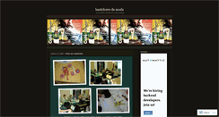Desktop Screenshot of bastidoresdamoda.wordpress.com