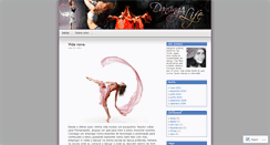 Desktop Screenshot of dancing4life.wordpress.com