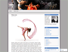 Tablet Screenshot of dancing4life.wordpress.com