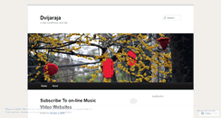 Desktop Screenshot of dvijaraja.wordpress.com