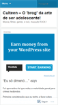 Mobile Screenshot of culteen.wordpress.com