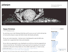Tablet Screenshot of julianjon.wordpress.com