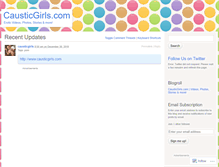 Tablet Screenshot of causticgirls.wordpress.com