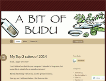 Tablet Screenshot of abitofbudu.wordpress.com