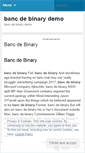 Mobile Screenshot of hsiping.bancdebinarydemo.wordpress.com