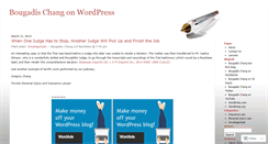 Desktop Screenshot of bougadischang.wordpress.com