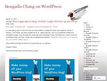 Tablet Screenshot of bougadischang.wordpress.com
