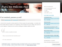 Tablet Screenshot of papaneprechepas.wordpress.com