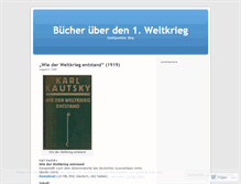 Tablet Screenshot of ersterweltkrieg.wordpress.com