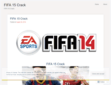 Tablet Screenshot of fifa15crack1.wordpress.com