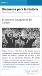 Mobile Screenshot of discursosparalahistoria.wordpress.com