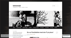 Desktop Screenshot of keheimdal.wordpress.com