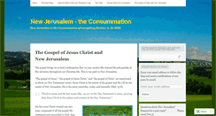 Desktop Screenshot of newjerusalem12.wordpress.com
