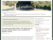 Tablet Screenshot of campicello.wordpress.com