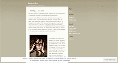 Desktop Screenshot of kunstwollen.wordpress.com