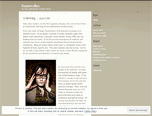 Tablet Screenshot of kunstwollen.wordpress.com