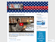 Tablet Screenshot of delidirect.wordpress.com