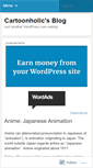 Mobile Screenshot of cartoonholic.wordpress.com